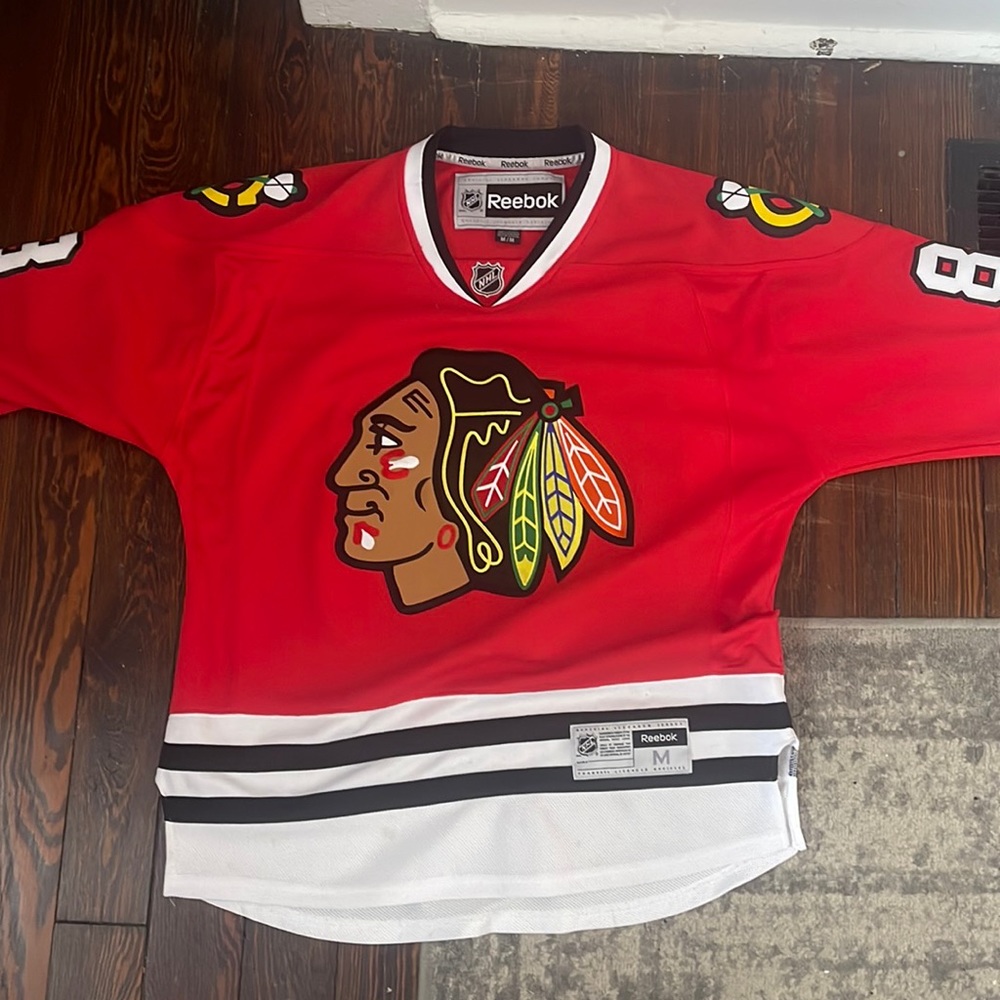 Patrick Kane #88 Red Chicago Blackhawks Jersey - Medium
